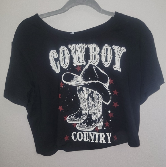 Cowboy Country Graphic Top - Picture 1 of 3
